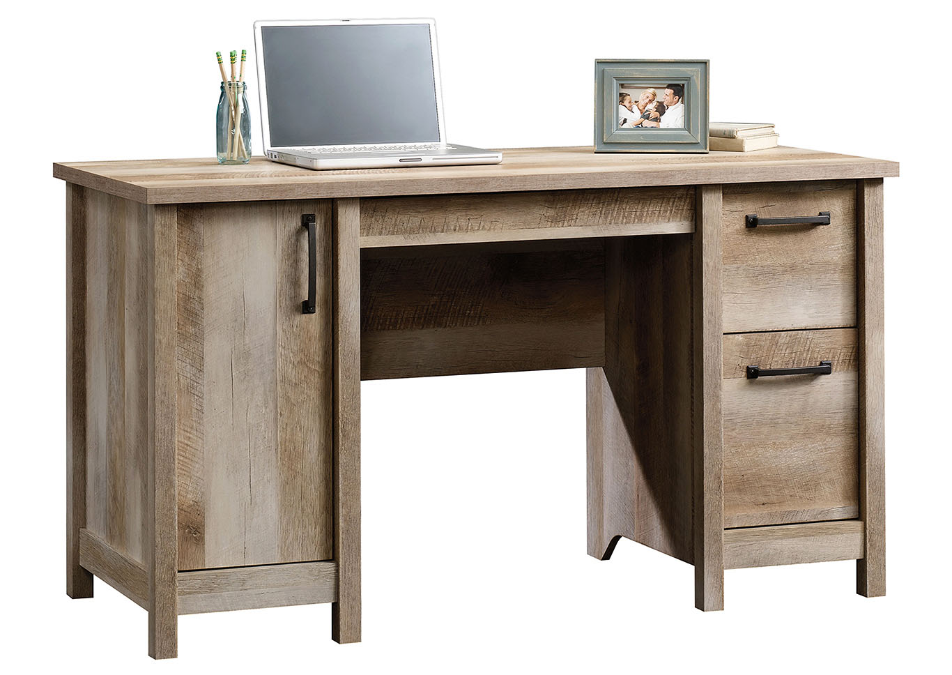 Cannery Bridge Lintel Oak Computer Desk,Sauder